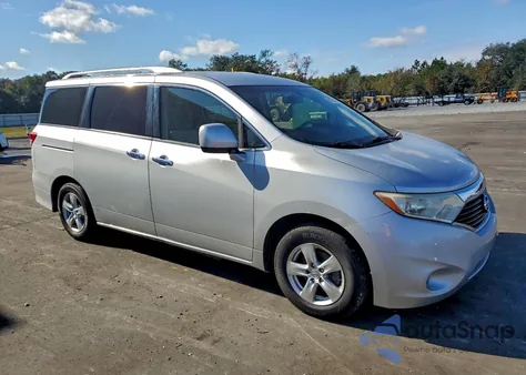 2013 Nissan Quest S from USA, damaged, VIN JN8AE2KP6D9067249
